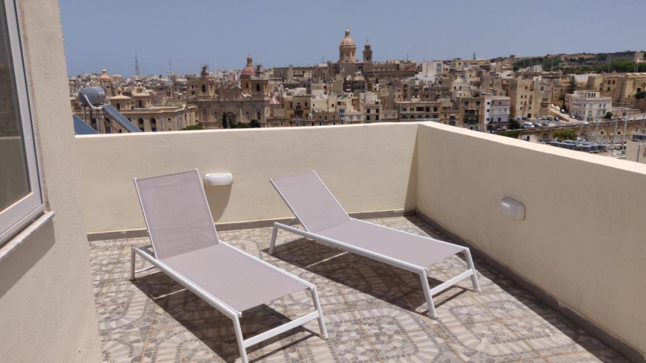 The Penthouse Flat-Terrace&View Apartment Senglea Ngoại thất bức ảnh